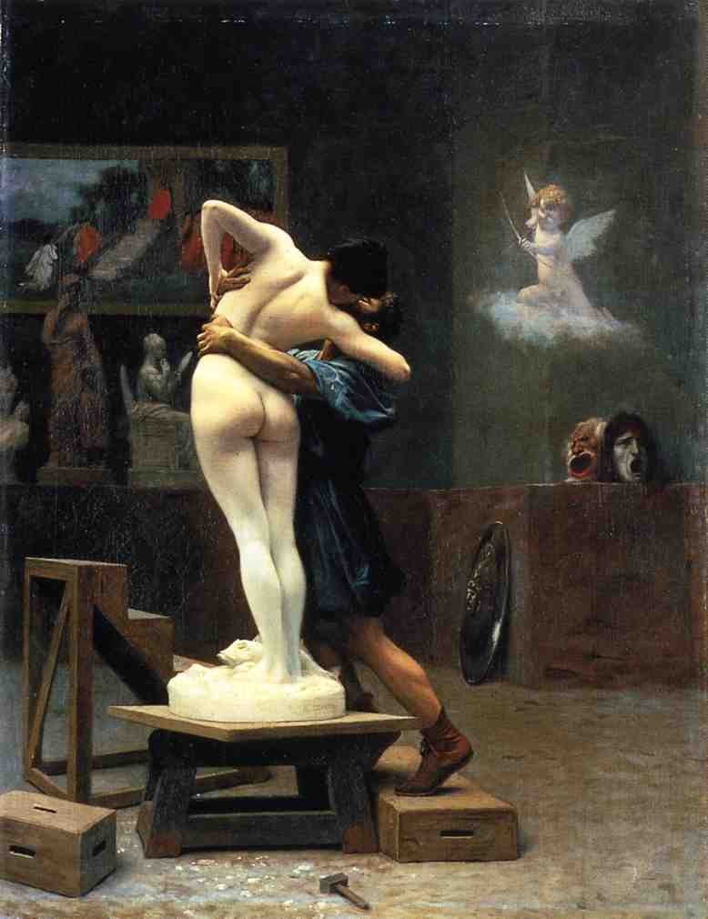 Jean-Leon Gerome Pygmalion and Galatea